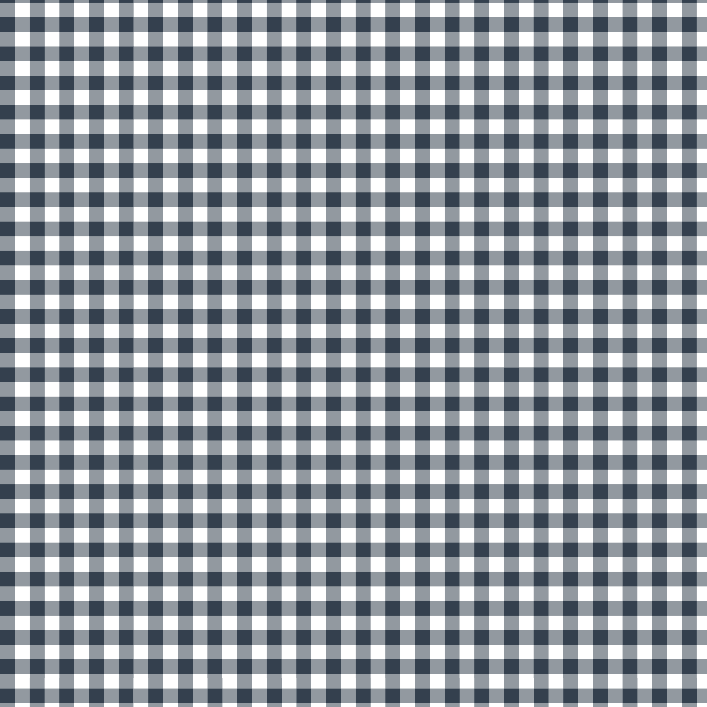 Everyday August Gingham - Navy