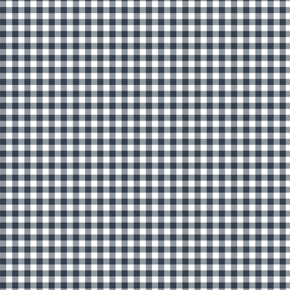 Everyday August Gingham - Navy