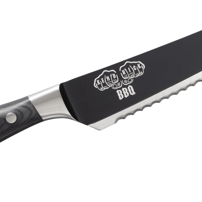 Avanta Kendrick BBQ Scalloped Brisket Knife - 10"