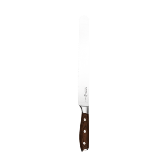 Avanta Pakkawood Scalloped Slicer - 10"