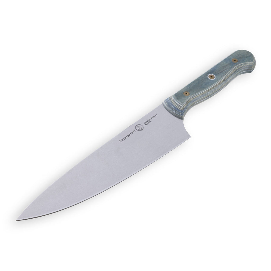 Custom Blue Chef's Knife - 8"