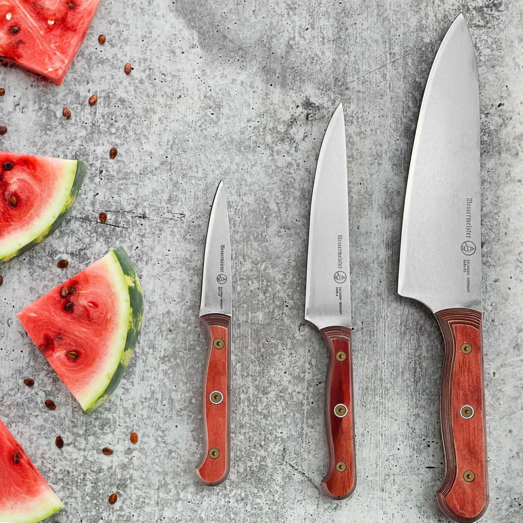 Custom Red Paring Knife - 3.5"