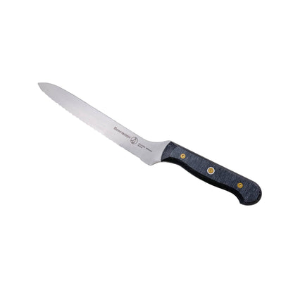 Custom Scalloped Offset Knife - 8"