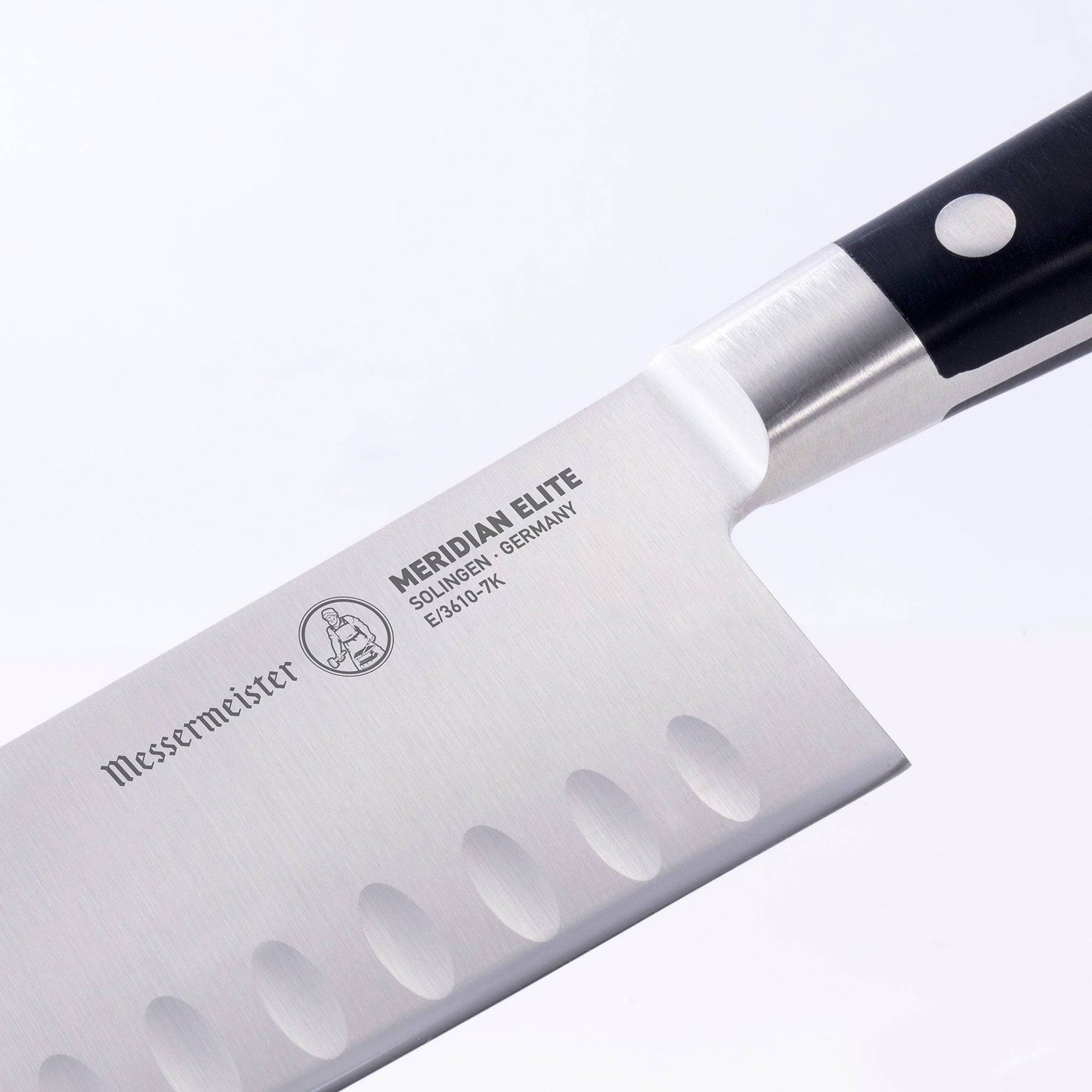 Meridian Elite Kullens Santoku Knife - 5"
