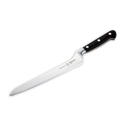 Meridian Elite Offset Scalloped Bread Knife - 8"