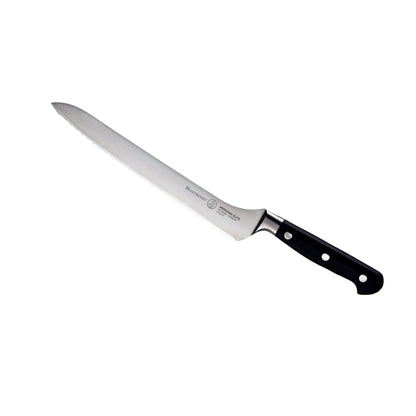 Meridian Elite Offset Scalloped Bread Knife - 8"