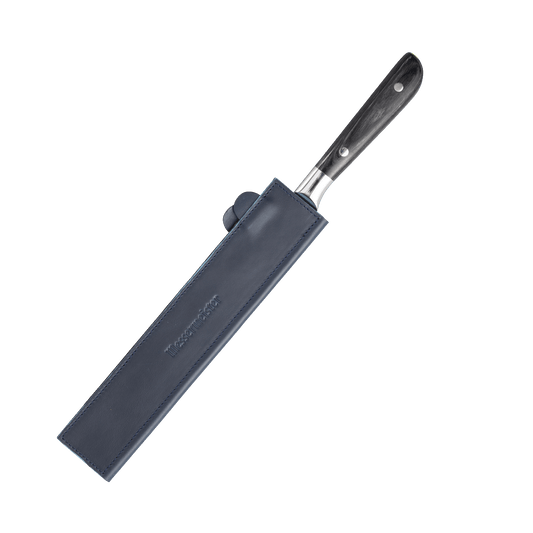 Midnight Navy Leather Magnetic Edge-Guard - 10.5"