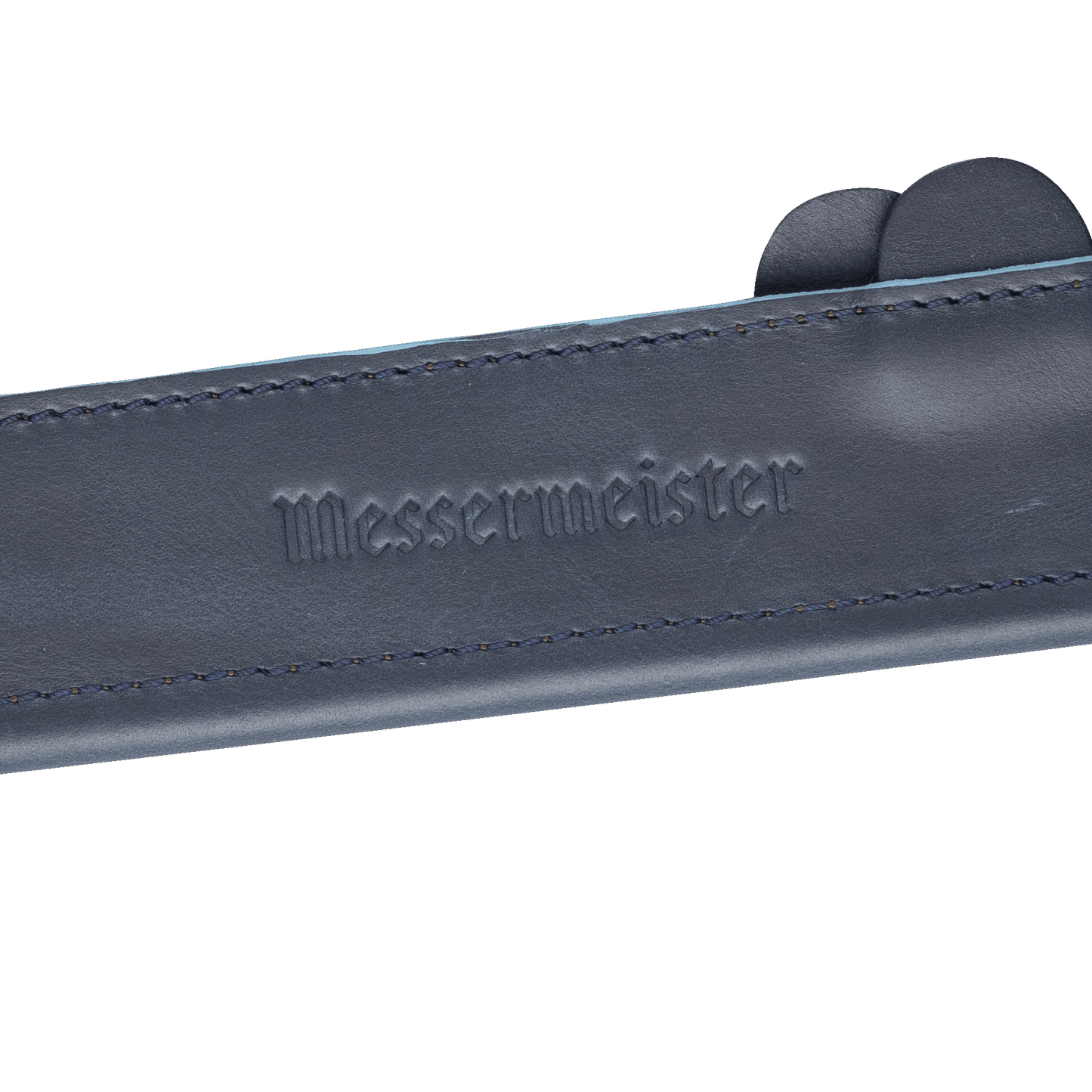 Midnight Navy Leather Magnetic Edge-Guard - 6.5"