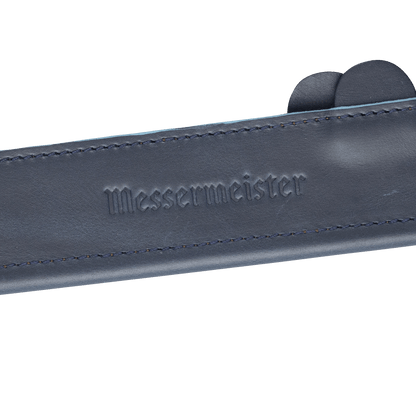 Midnight Navy Leather Magnetic Edge-Guard - 6.5"