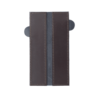 Midnight Navy Leather Magnetic Edge-Guard - 6.5"