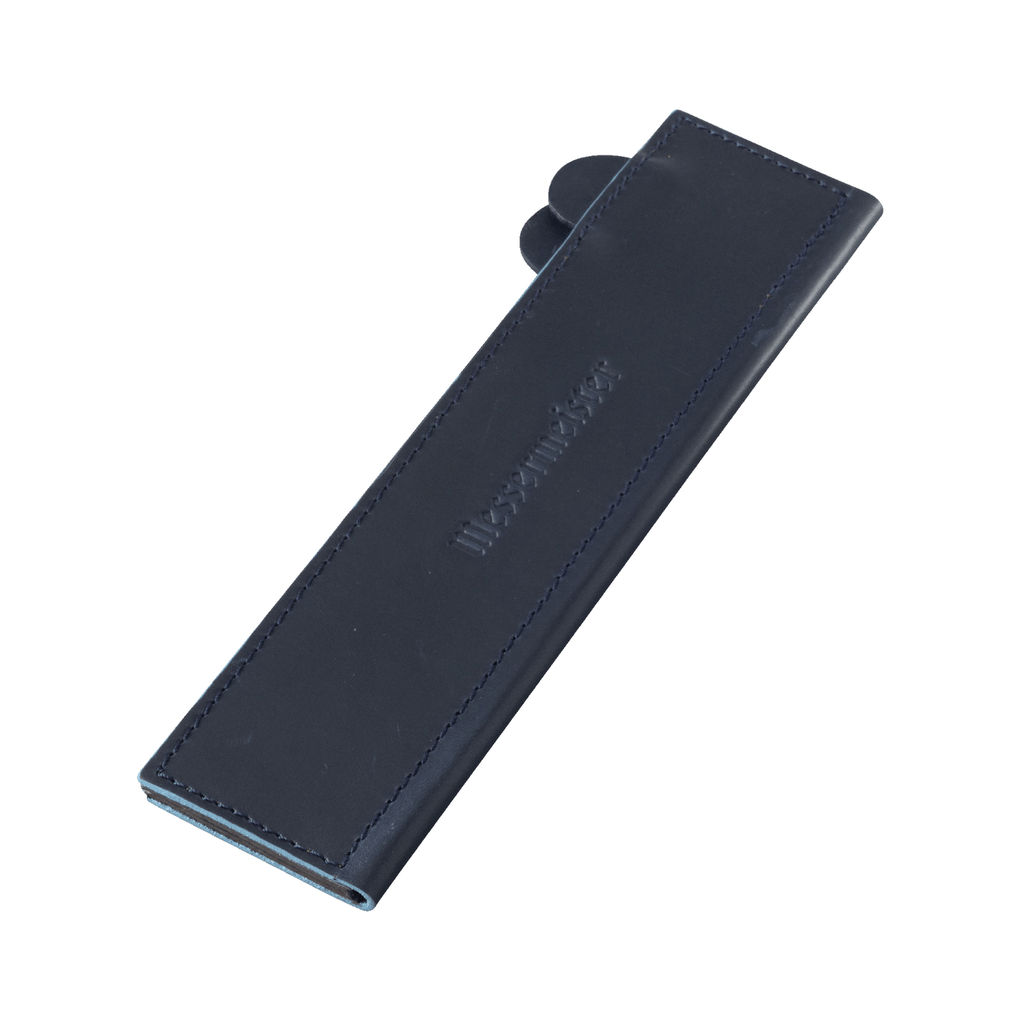 Midnight Navy Leather Magnetic Edge-Guard - 8.5"