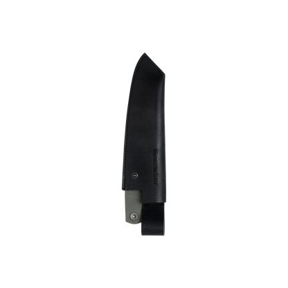 Leather Belt Sheath for Overland Camp Knife