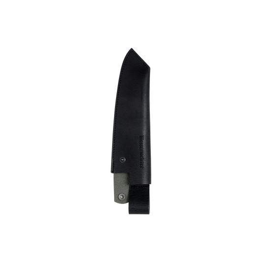 Leather Belt Sheath for Overland Camp Knife