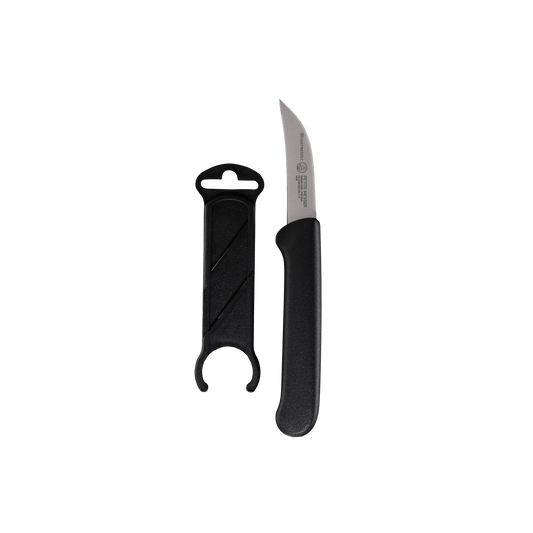 Black Birds Beak Parer with Matching Sheath - 2.5"