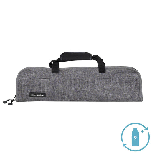 Preservation Heather Gray Knife Roll - 5 Pocket