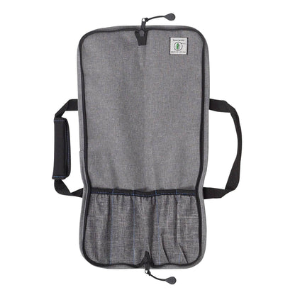 Preservation Heather Gray Knife Roll - 5 Pocket