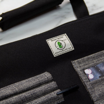 Preservation Black Knife Roll - 8 Pocket