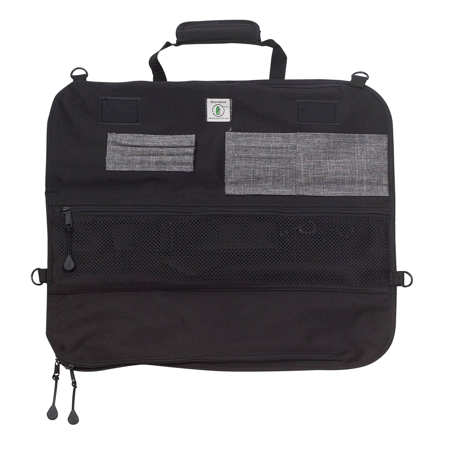 Preservation Black Knife Roll - 8 Pocket