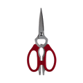 Red Take-Apart Kitchen Scissors - 8"