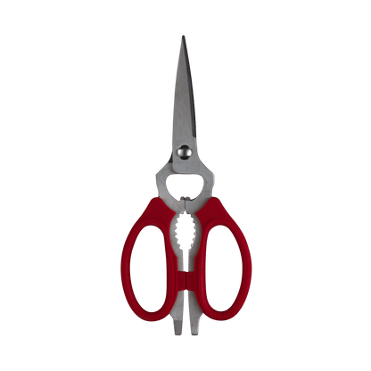 Red Take-Apart Kitchen Scissors - 8"