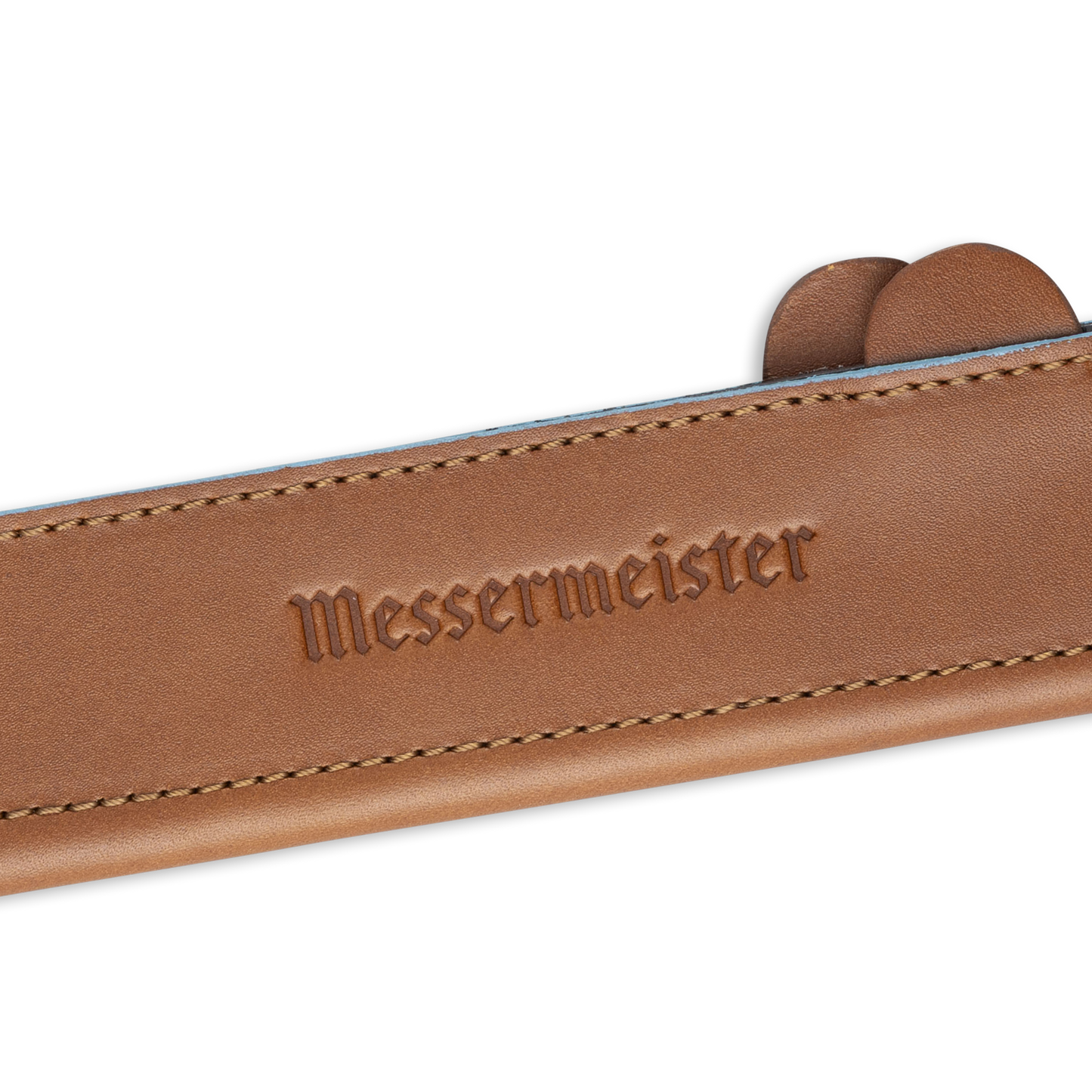 Saddle Brown Leather Magnetic Edge-Guard - 6.5"