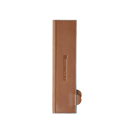 Saddle Brown Leather Magnetic Edge-Guard - 8.5"