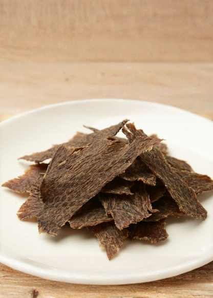 GrazeOn Natural Beef Jerky Crisps- High Protein, No Sugar, Crunchy Air-Dried Meat Snack, All-Natural - 2.0 oz