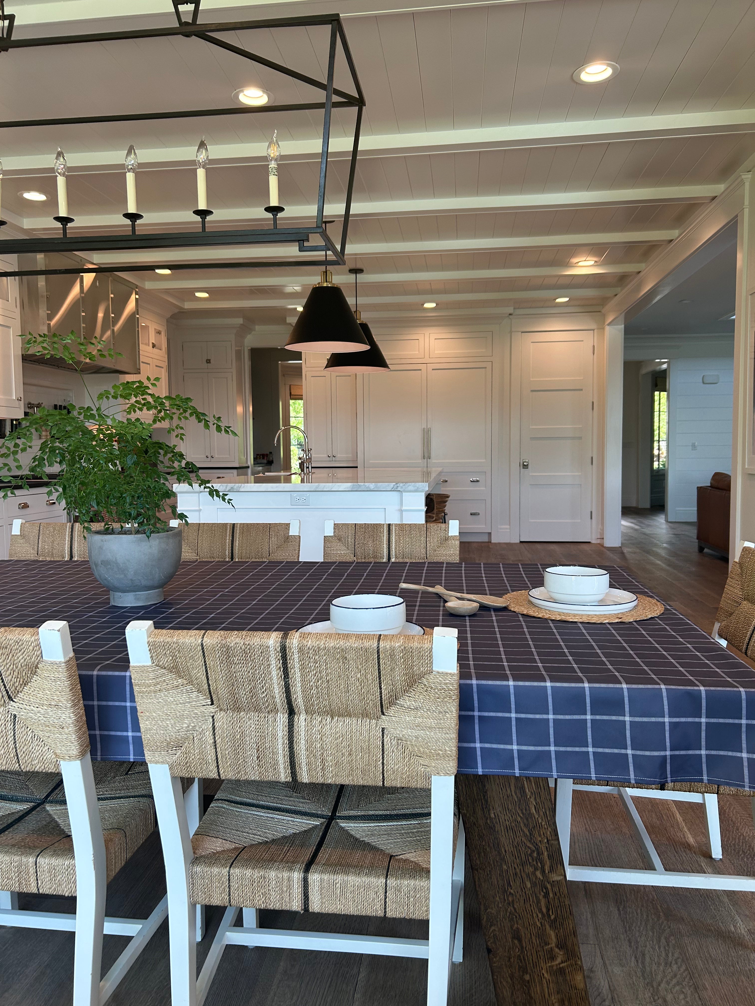 Picnic Rockwell Grid - Navy