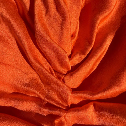 Organic Silk Hair Bonnet Tomato Red