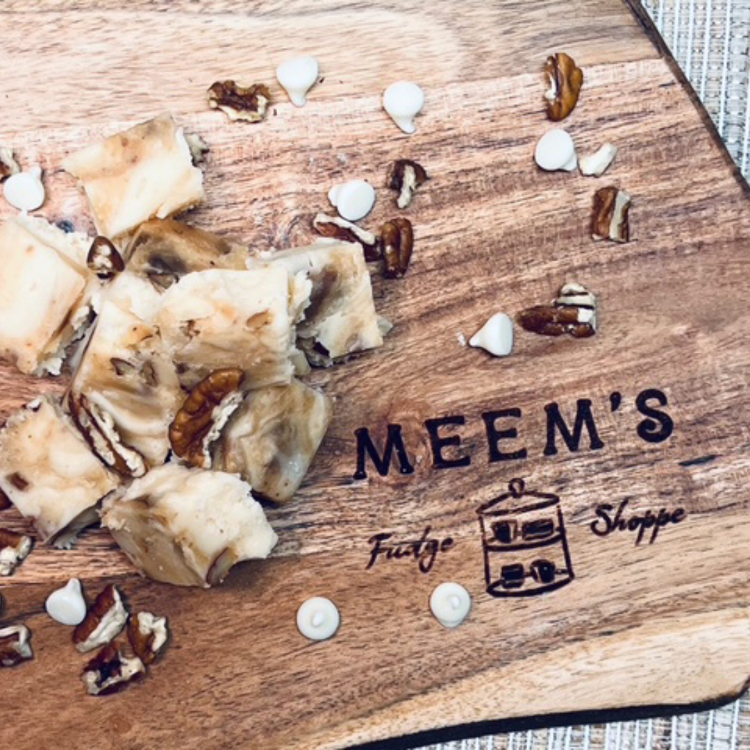 Handmade Pecan Praline Fudge | Meem's Fudge Shoppe