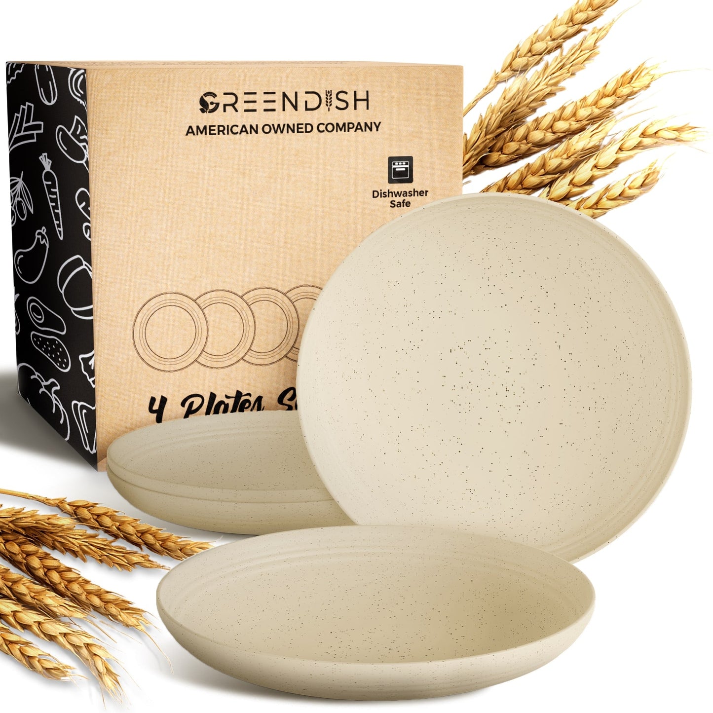 Eco-Friendly Plates Sets