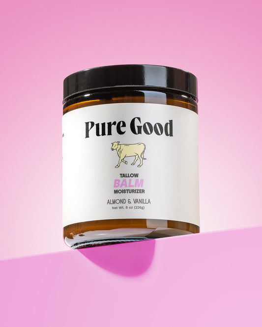 Almond & Vanilla - Tallow Balm Moisturizer