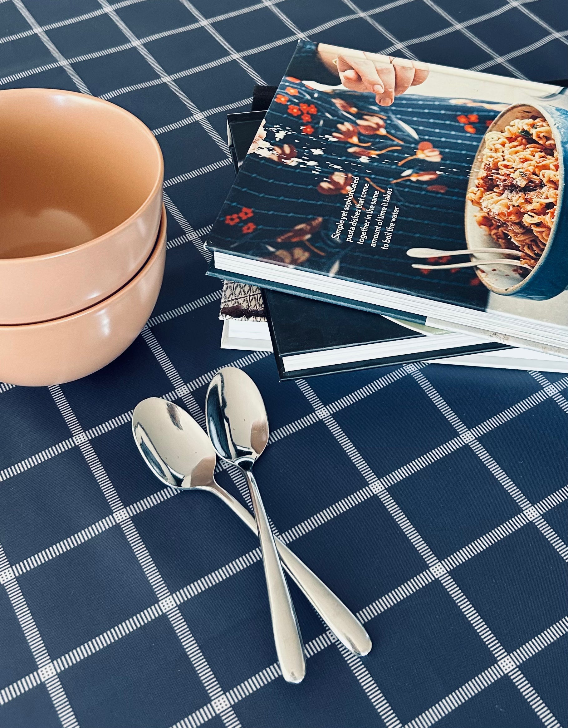 Picnic Rockwell Grid - Navy