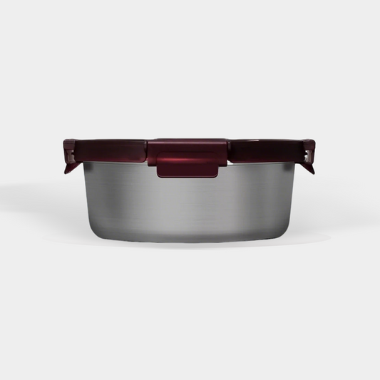 Round Stainless Steel Container