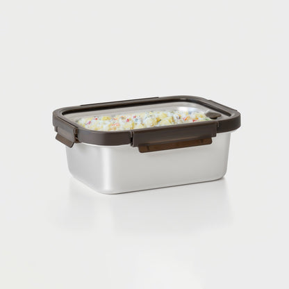 Rectangular Stainless Steel Containers