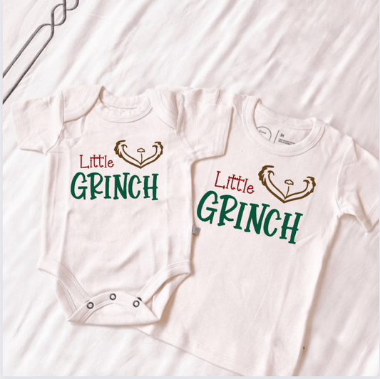 graphic bodysuit | little grinch