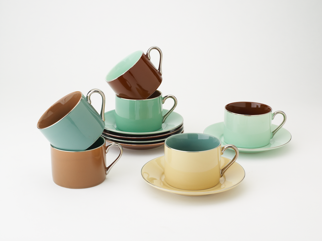 7.0 OZ. Cup and Saucer (set of 6)