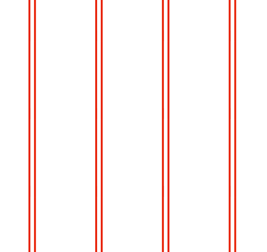 Everyday Lou Double Stripe - Red