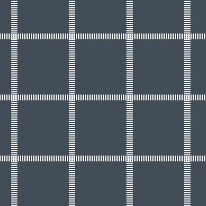 Picnic Rockwell Grid - Navy
