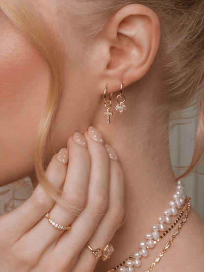 Trip Huggie Earring