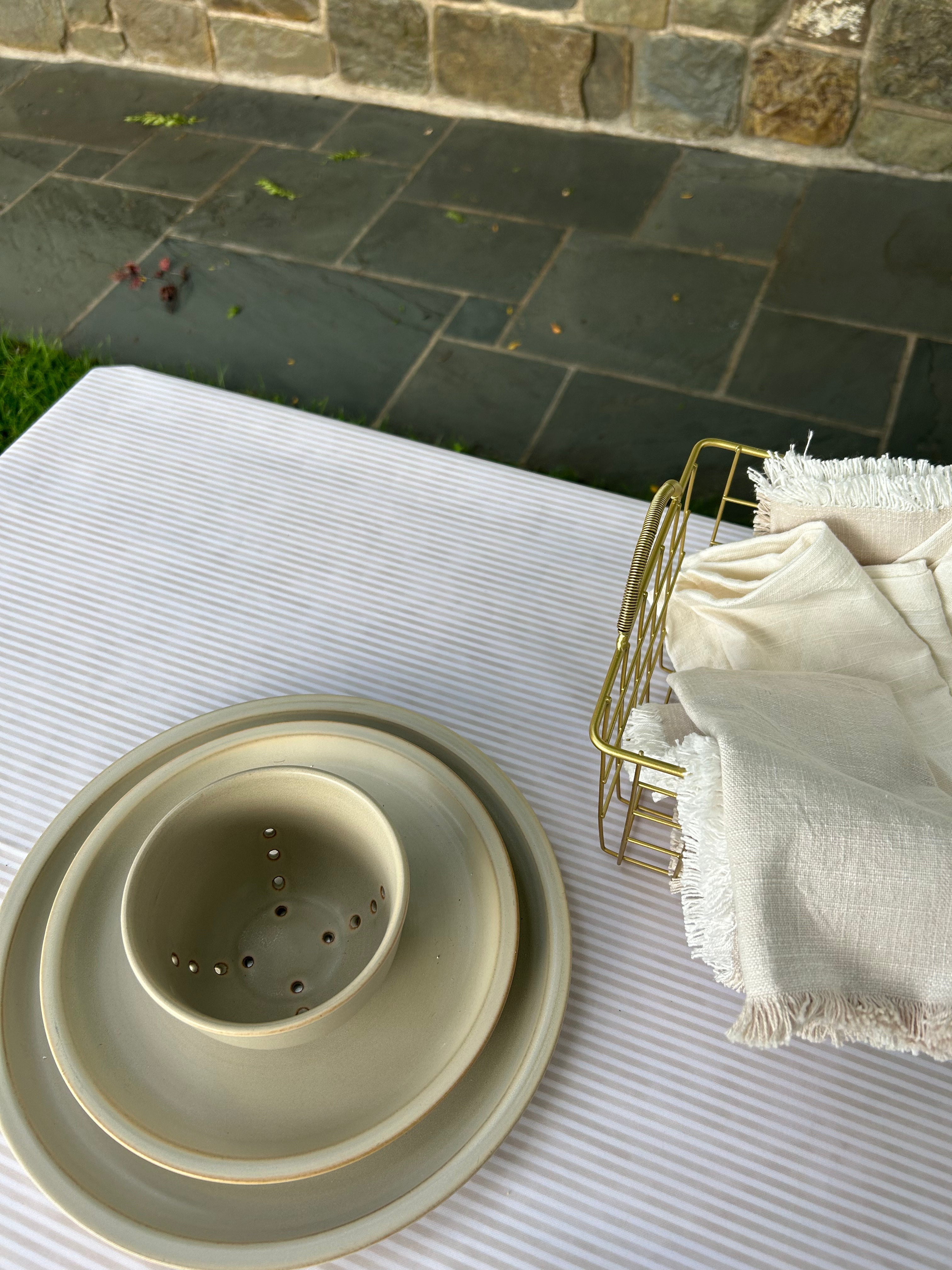 Everyday Watercolor Stripe - Birch