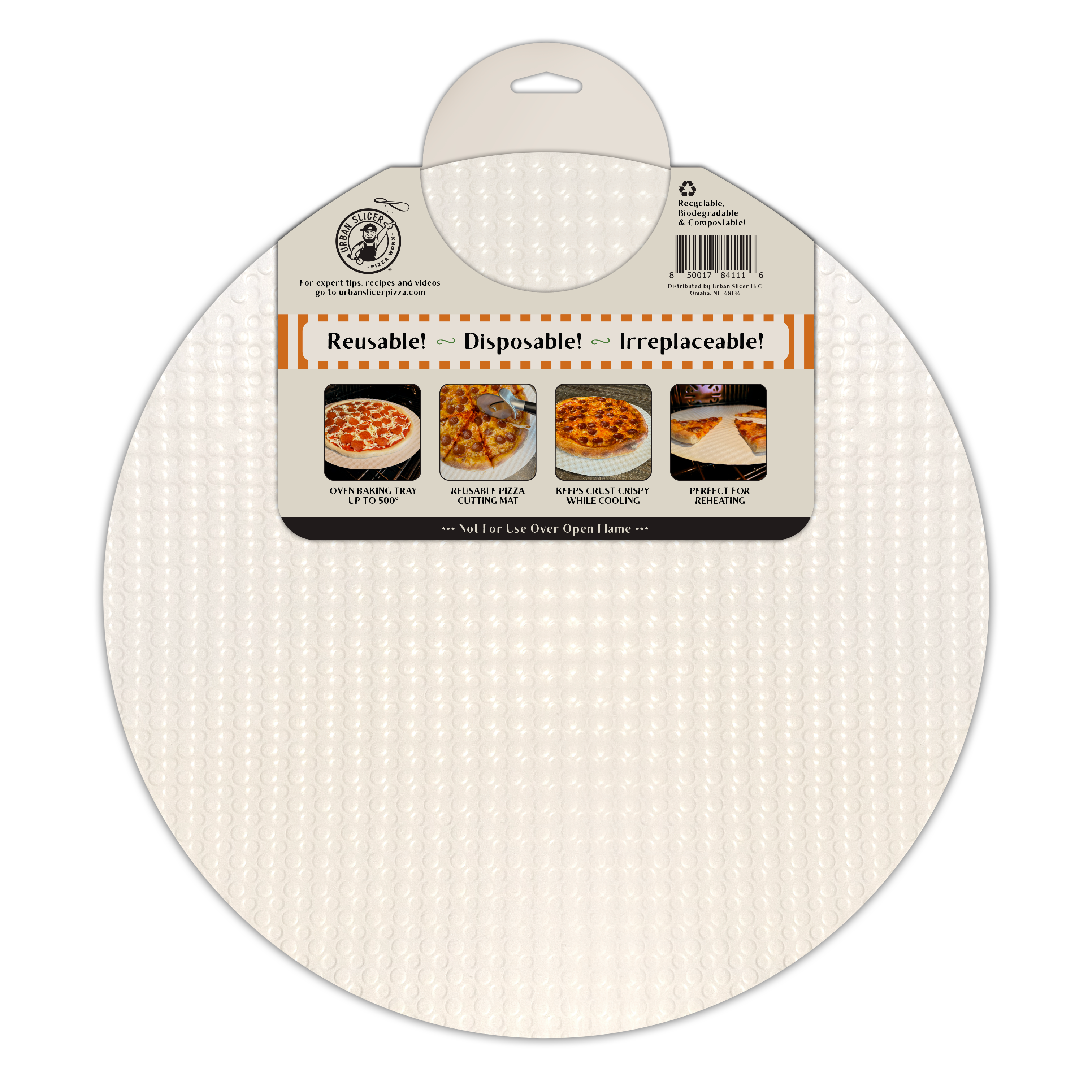 14" MULTI-USE PIZZA TRAY 6 pack