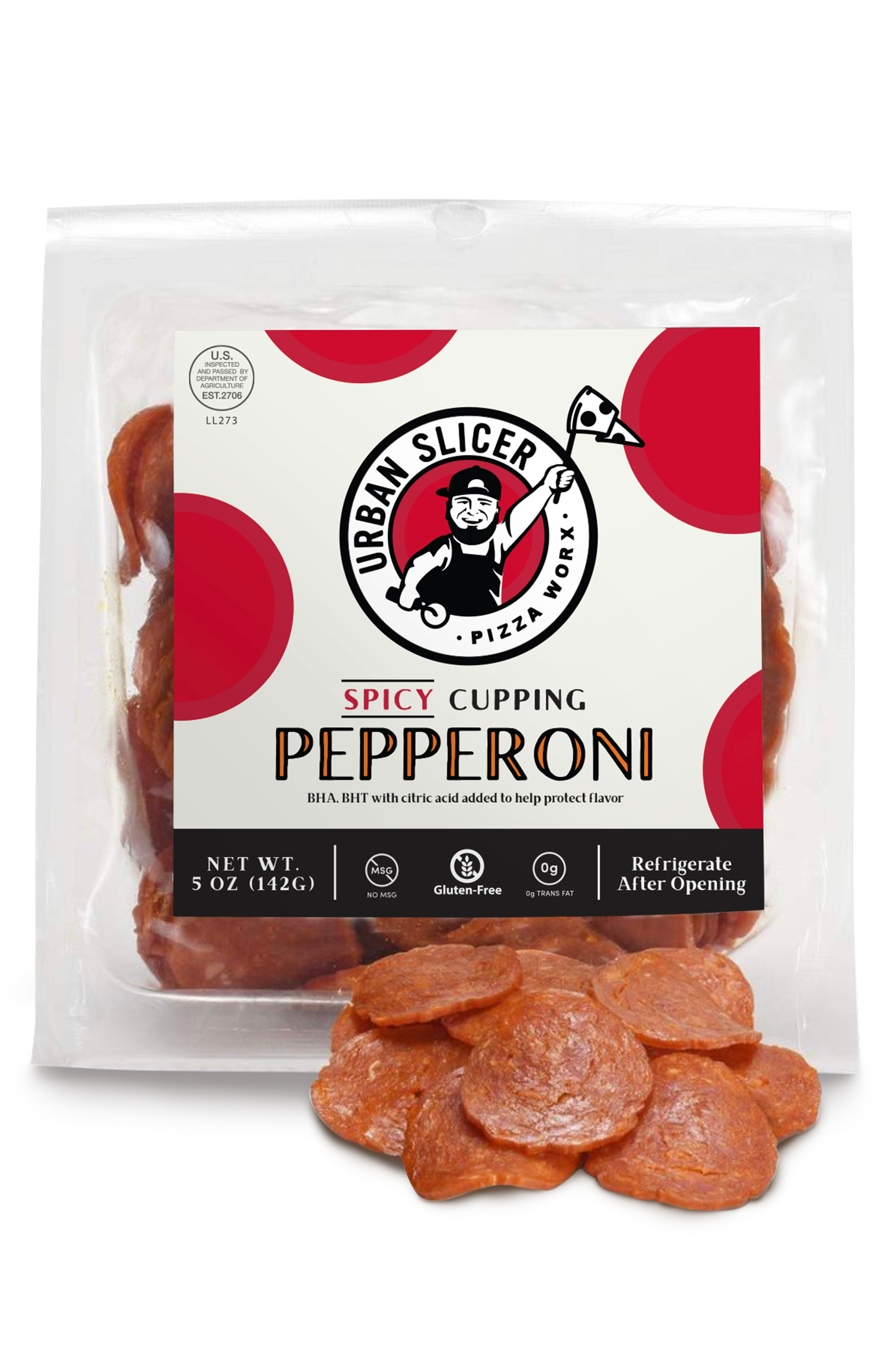 Spicy Cupping Pepperoni