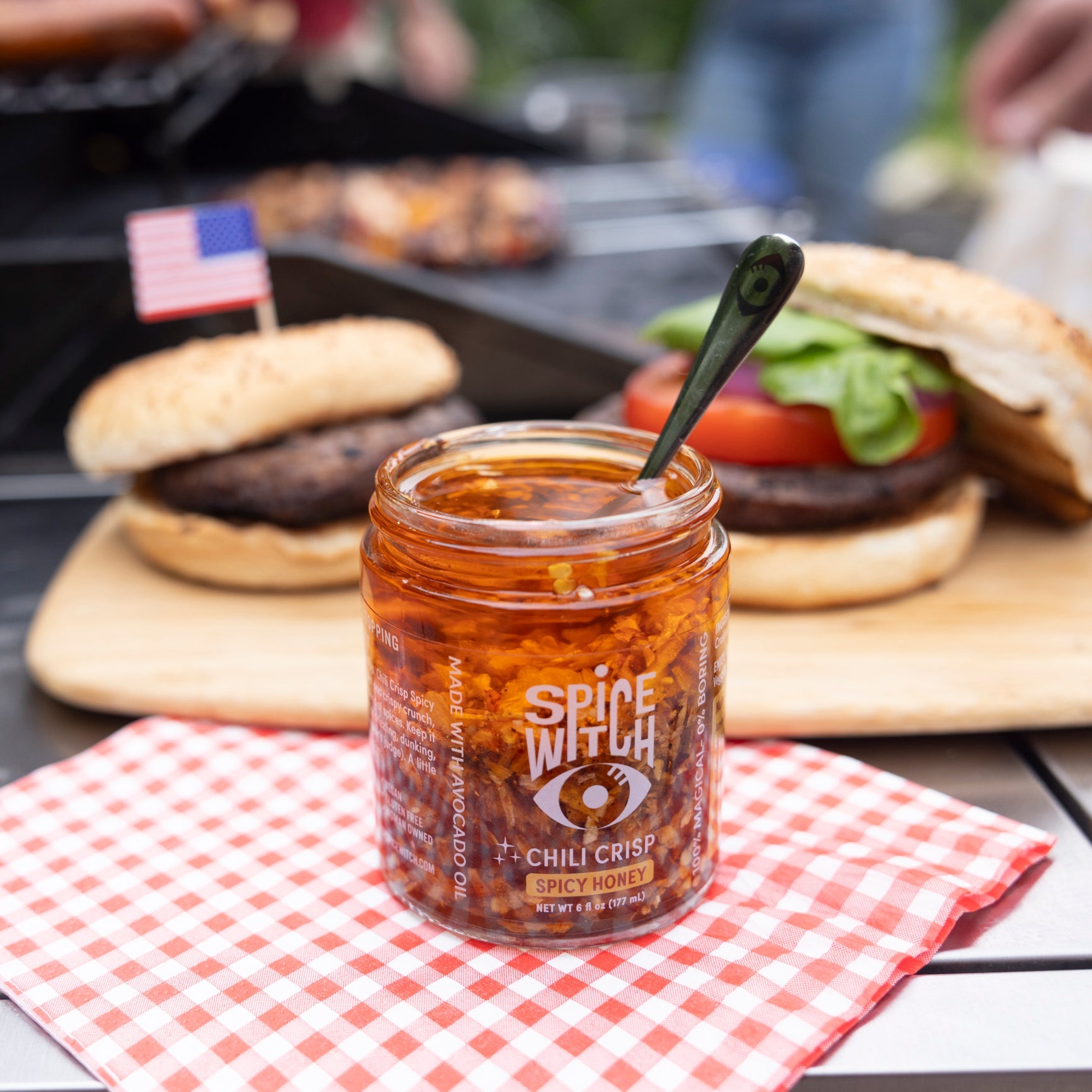 Chili Crisp Spicy Honey Flavor- Avocado Oil, Sweet Heat, Flavorful Crunch