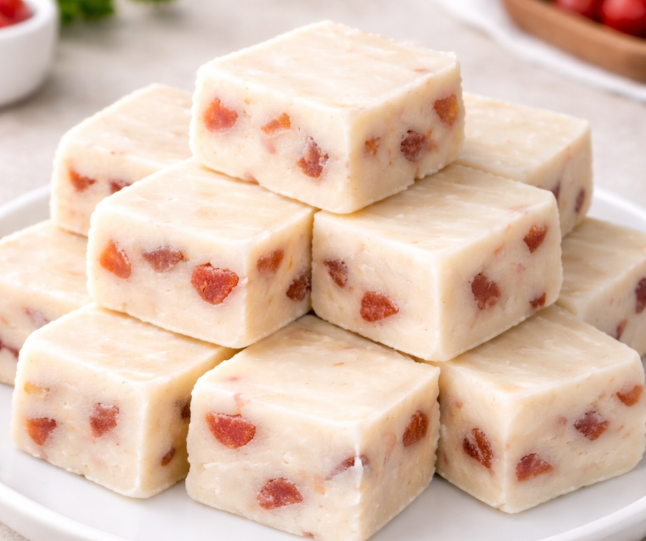 Handmade White Chocolate Strawberry Fudge | Meem's Fudge Shoppe
