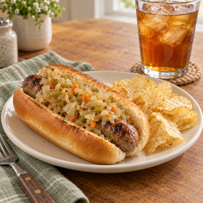 Hot Chow Chow Vegetable Relish | 16 oz