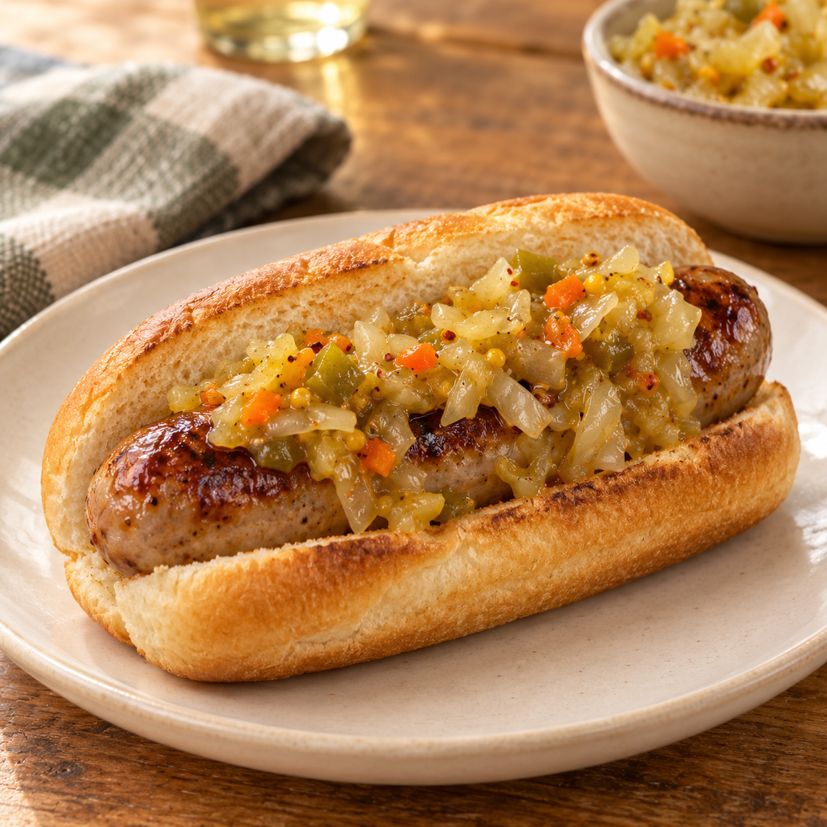 Hot Chow Chow Vegetable Relish | 16 oz