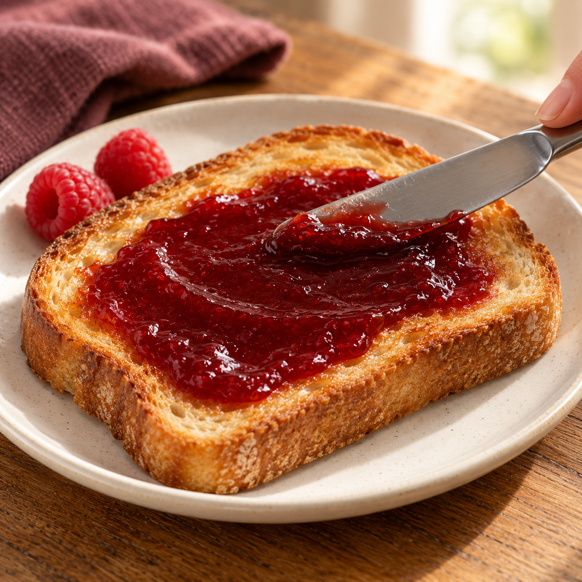 Seedless Red Raspberry Jam | 18 oz