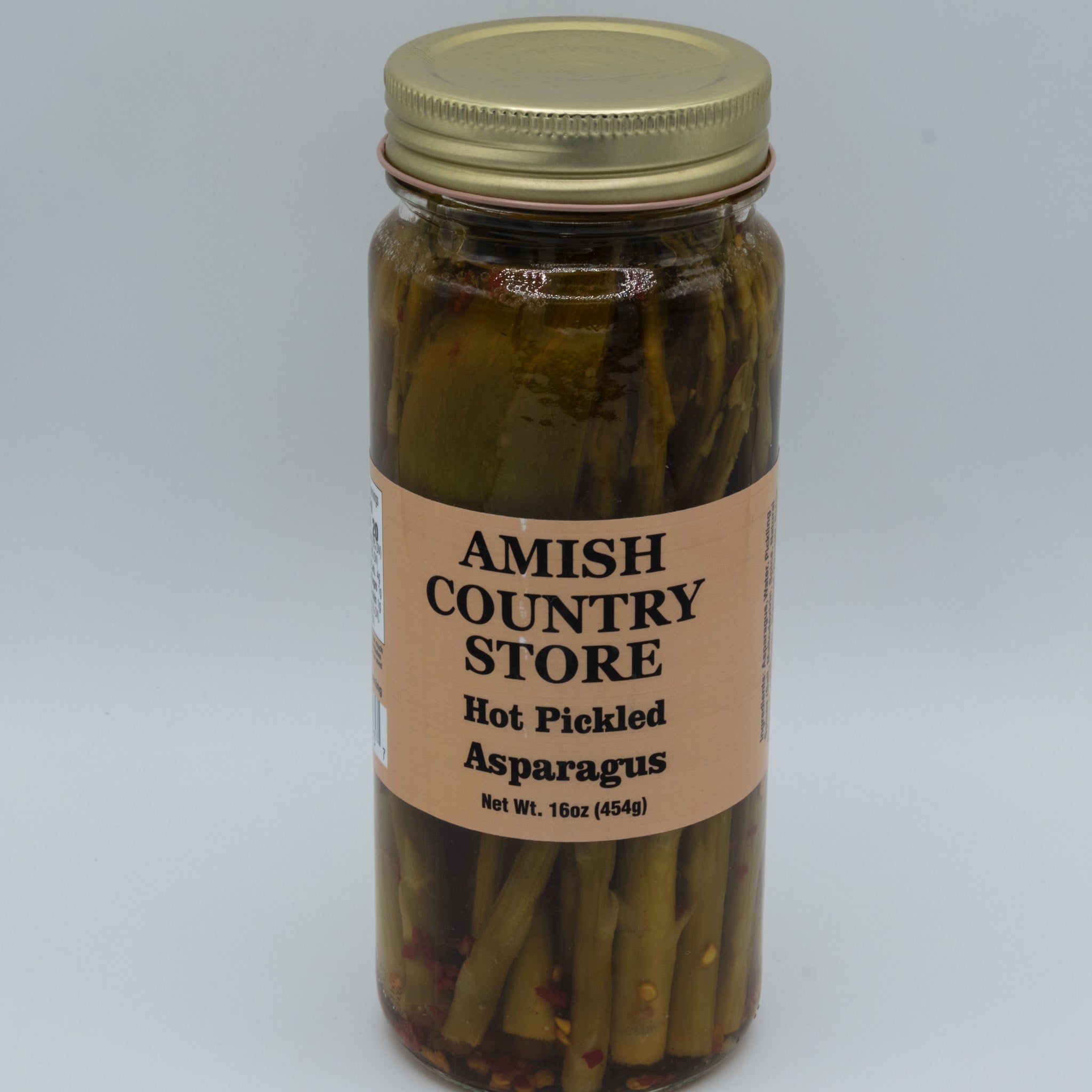 Old-Fashioned Hot Pickled Asparagus (16oz) | Amish Country Store