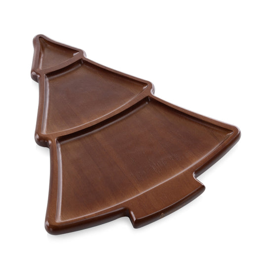 Christmas Tree Sectioned Serving Tray